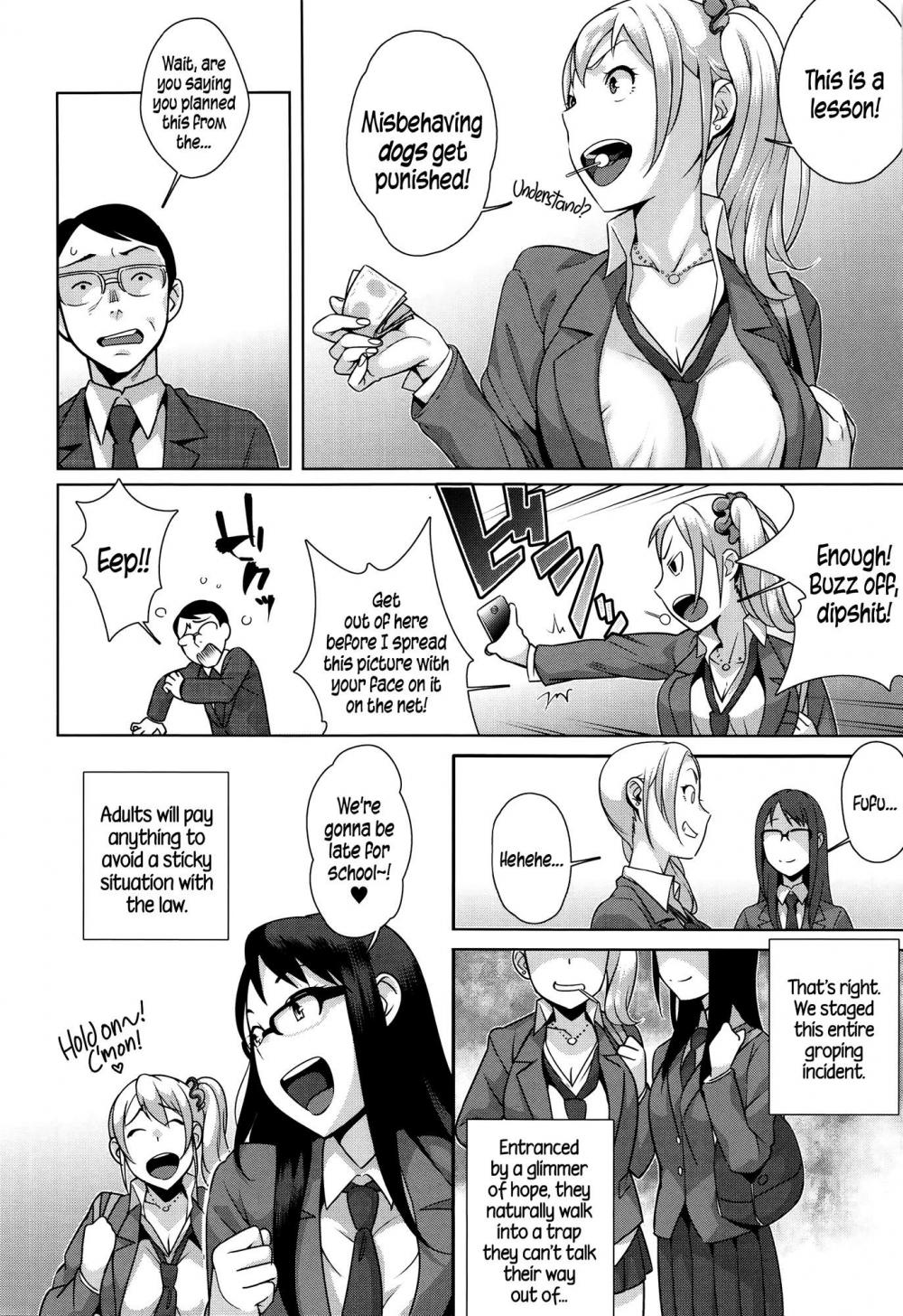 Hentai Manga Comic-Horny! Cheeky JK-Chapter 1-9